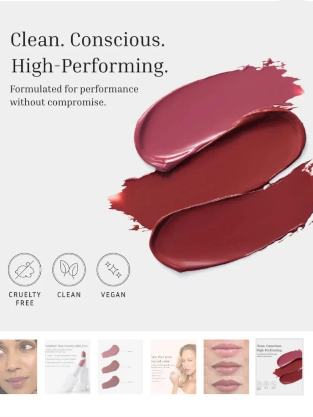 🎉2•$13/3•$18🎉 LITHE BEAUTY Nourish & Glow Lipstick in Peony